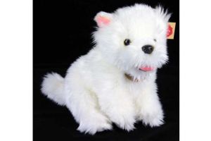 Plyšový pes westík sedící, 23 cm