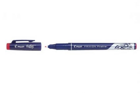 FriXion Fineliner L červená