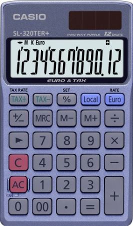 CASIO Kalkulačka kapesní SL 320 TER +
