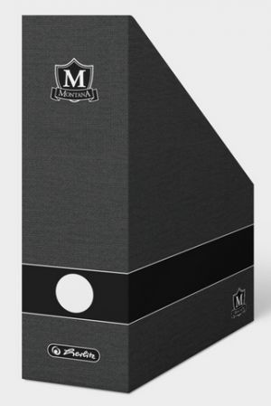 Krabicový box A4/11cm, Montana černý (Herlitz)
