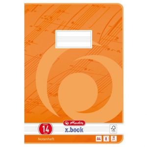Sešit notový A4/8 listů (Herlitz)