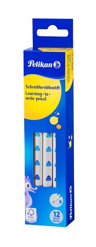 Tužka 1 ks trojhranná silná Pelikan, B (Herlitz)