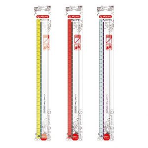 Pravítko 30 cm my.pen, mix barev (Herlitz)