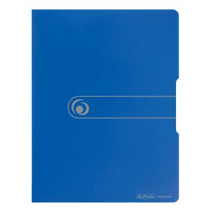 Prezentační desky A4 s 20 obaly, modré (Herlitz)