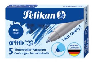 Náplň do rolleru Griffix 3/5 ks modré/ v krabičce (Herlitz)