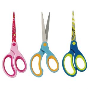 Nůžky špičaté dětské, barevné (Herlitz) 17cm