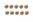 Obličej vata 19mm 10ks
