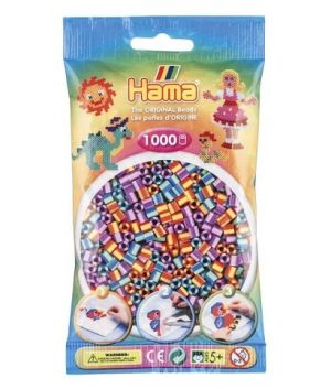 HAMA Korálky v sáčku duhové - mix 1.000ks MIDI