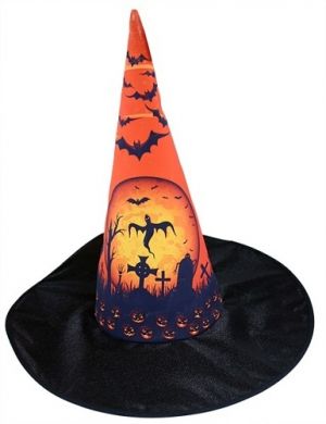 Klobouk HALLOWEEN, dospělý (halloweenský-karnevalový-doplněk)