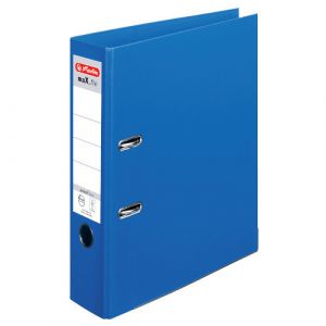 Pořadač pákový A4/8 PP,celobarevný modrý (Herlitz)