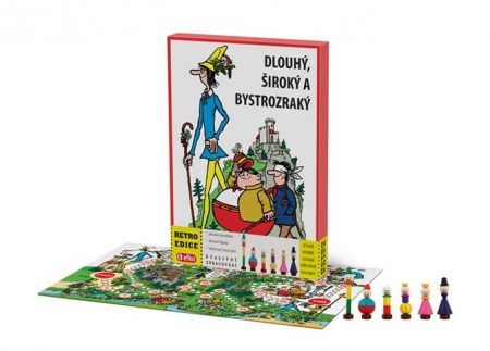 EFKO - Dlouhý, Široký a Bystrozraký - dětská společenská hra