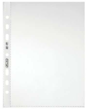 Herlitz - Euro Prospektový obal A5/25 ks - čirý - hladký, 50 my