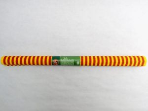KOH-I-NOOR Papir krepovy pruhovy zluto cerveny