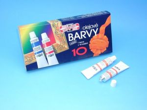 KOH-I-NOOR Barva olejová umělecká 16ml kadmium oranžové imitace