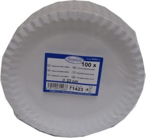 Talíř 23cm papírový 100ks /71423/
