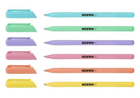 KORES K0 Pen, soft povrch, trojhranné tělo, extra jemný inkoust, šíře M-1 mm 37086