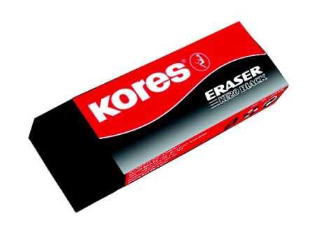KORES Pryž KE20 ČERNÁ, 60x21x10 mm