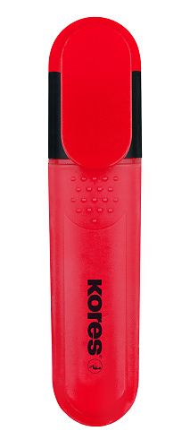 KORES BRIGHT LINER PLUS, červený