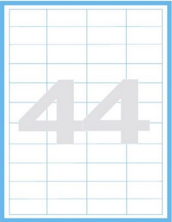 Print etikety 48,5 x 25,4 mm, 100 listů 44 listů