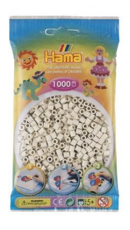HAMA MIDI Zažehlovací korálky slonová kost - 1000ks