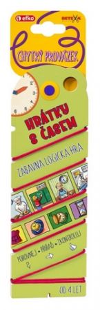 BETEXA Chytrý provázek Hrátky s časem - výuková hra