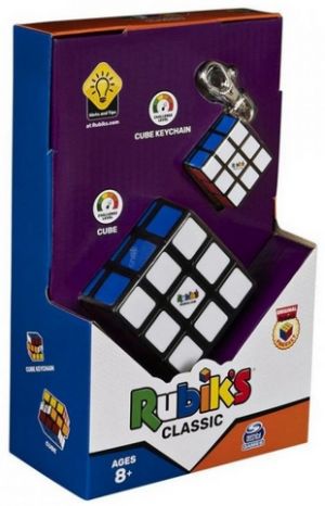 Rubikova kostka sada klasik 3x3 + přívěsek