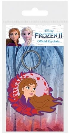 Klíčenka gumová, Frozen - Anna