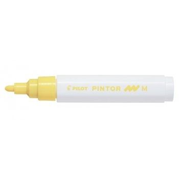 Pilot Pintor akrylový popisovač M, žlutá