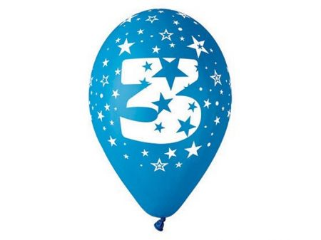 OB balónky GS110 "3"  5ks