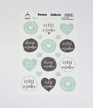 Domácí etikety "home labels" - Ruční výroba