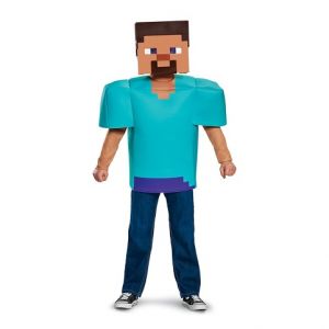 Minecraft - Steve kostým, 7-8 let