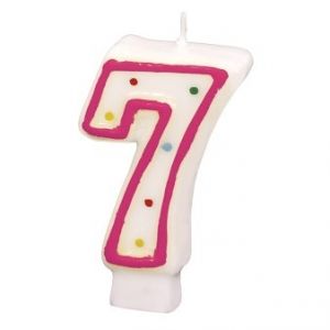Svíčka 7, výška 7,3 cm