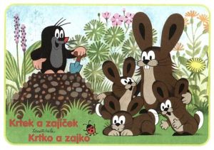 Omalovánky A5 "Krtek a zajíček"