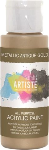 DO barva akryl. DOA 763104 59ml Metallic Antique Gold