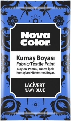 Barva na textil prášková modrá 12g NC-909