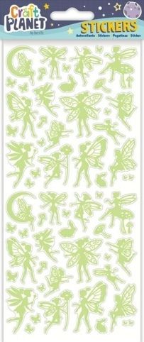 DO samolepky CPT 680925 svítící ve tmě - Fairies