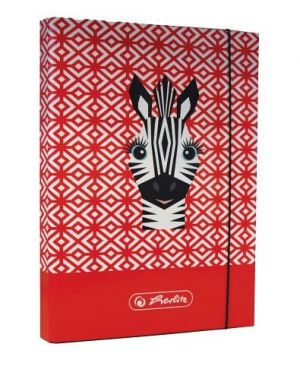 Box na sešity A4, zebra