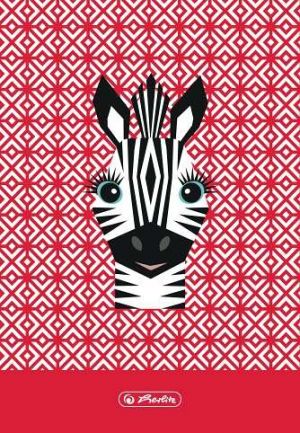 Desky na písmena A4, zebra
