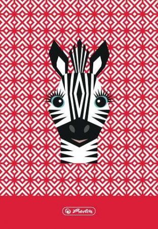 Desky na písmena A4, zebra