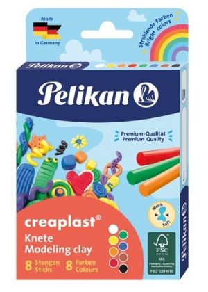 Plastelína Creaplast 8 barev