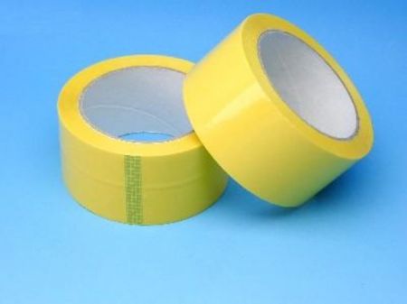 Barevná samolepící páska Reas Pack 48 mm × 66 m žlutá