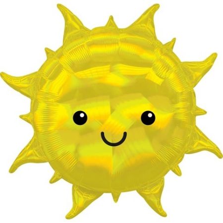 Foliový balón Supershape, Slunce