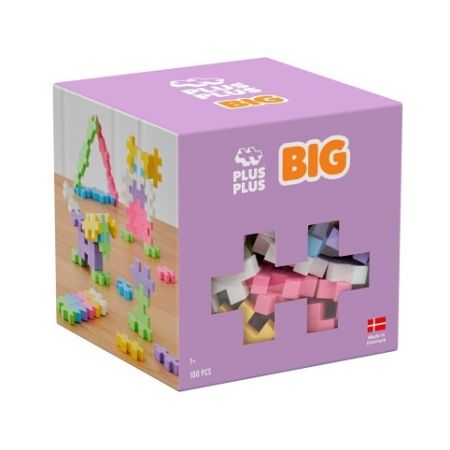 Plus-Plus BIG Pastel Mix - 100 ks