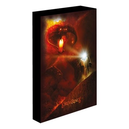 Obraz LED svítící 30x40 cm, Pán Prstenu - Balrog