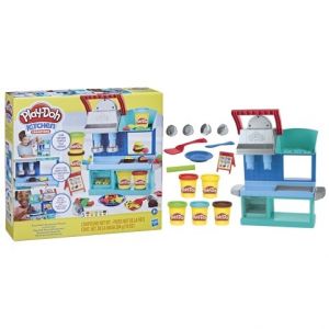 Play Doh restaurace vytíženého šéfkuchaře