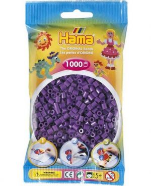 HAMA MIDI Zažehlovací korálky fialové 1000ks