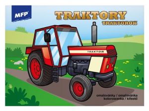 Omalovánky MFP Traktory A5
