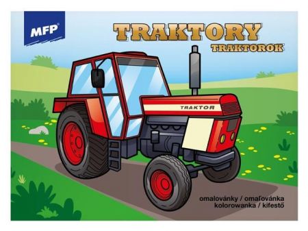 Omalovánky MFP Traktory A5