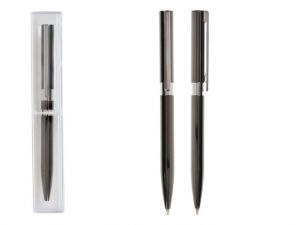 Kuličková pero Gunmetal kovové 
