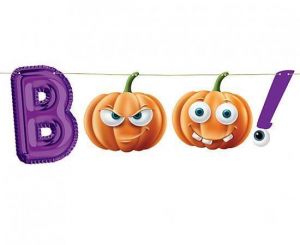 Girlanda pap. "BOO!" 150cm